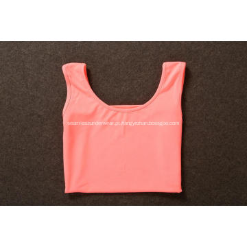 Mulher Yoga Gym Esportes Fitness Loose Tank